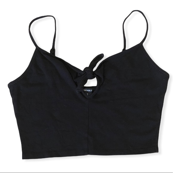 Forever 21 Tops - Forever 21 Tie- Front Tank Top